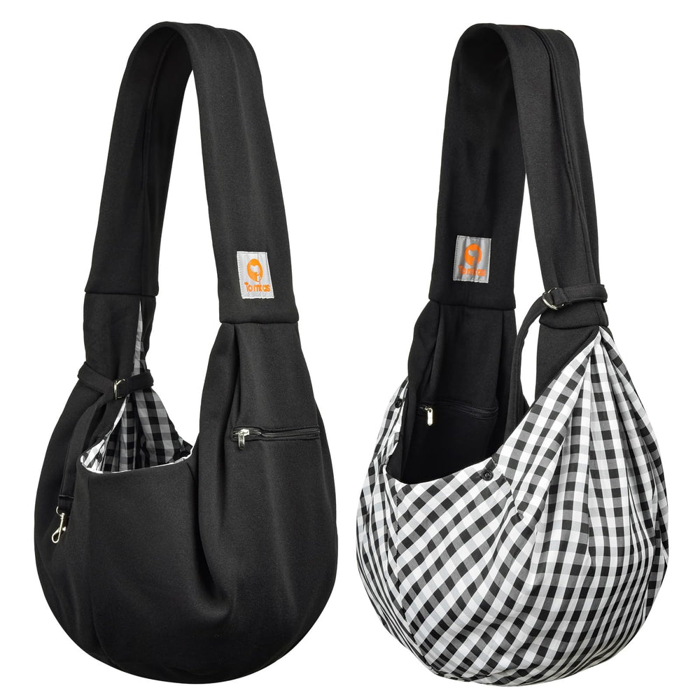 Tomkas small dog sling non-adjustable-strap—budget-friendly entry-level bag.