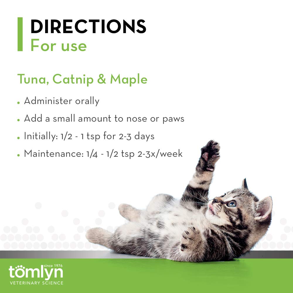 Tomlyn Laxatone gel con aceites Omega, mezcla de aceites vegetales.