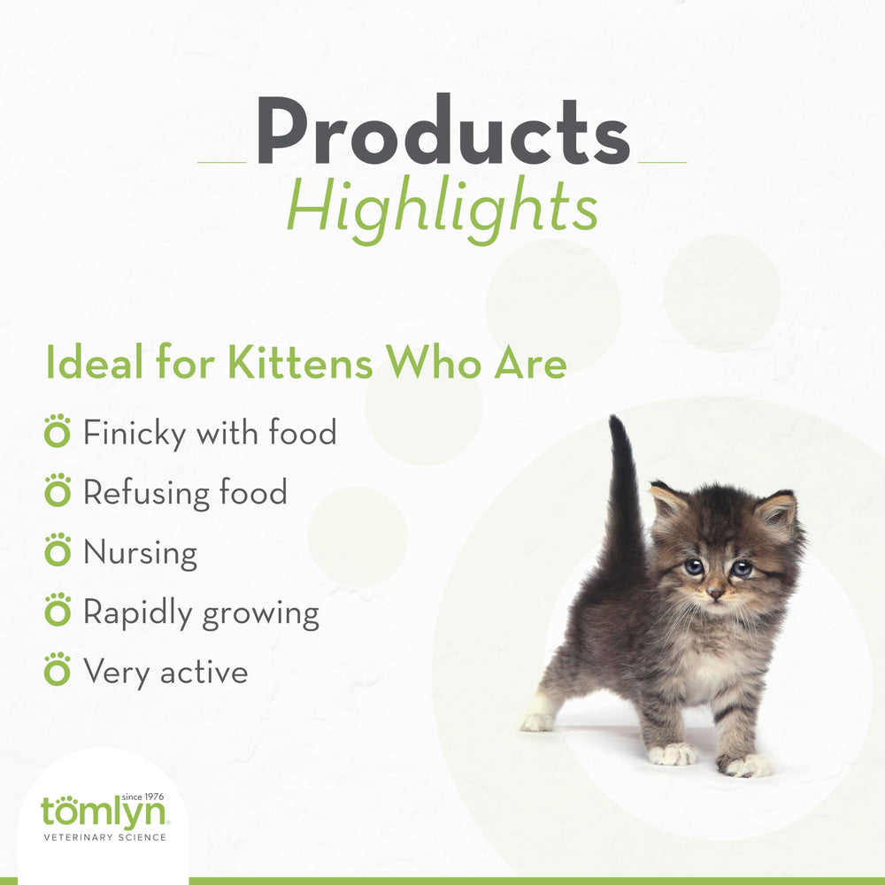 Tomlyn Nutri-Cal kitten-bowl image with ready-to-eat nourishment for picky eaters