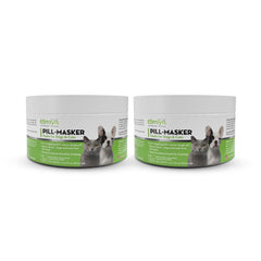 Tomlyn Pill-Masker Original Bacon Paste in an open tube for easy masking.