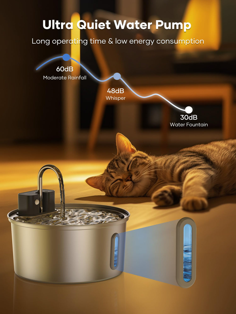 Tomxcute filtration system reduces odors and impurities for clean water