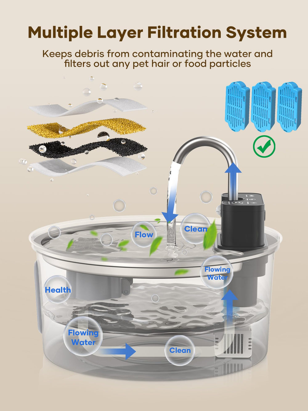 Tomxcute stainless steel bowl paired with durable pet hydration design