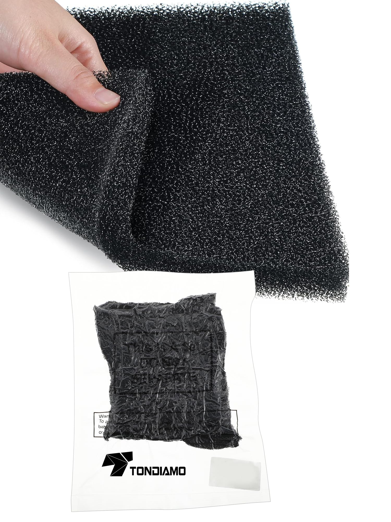 Tondiamo reusable sponge simplifies tank maintenance and filtration