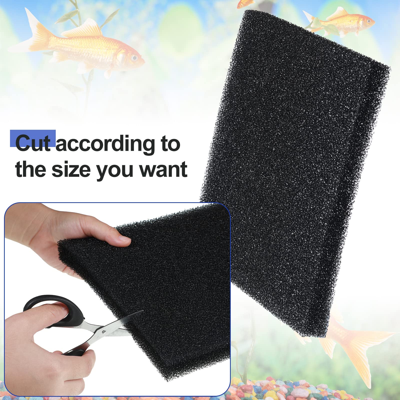 Tondiamo sponge media pack suited for reef tanks and diverse setups