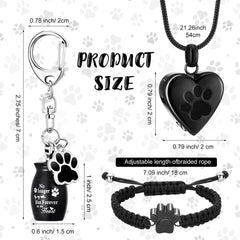 Tondiamo pet urns jewelry keychain pendant highlights durable steel and secure ash sealing.