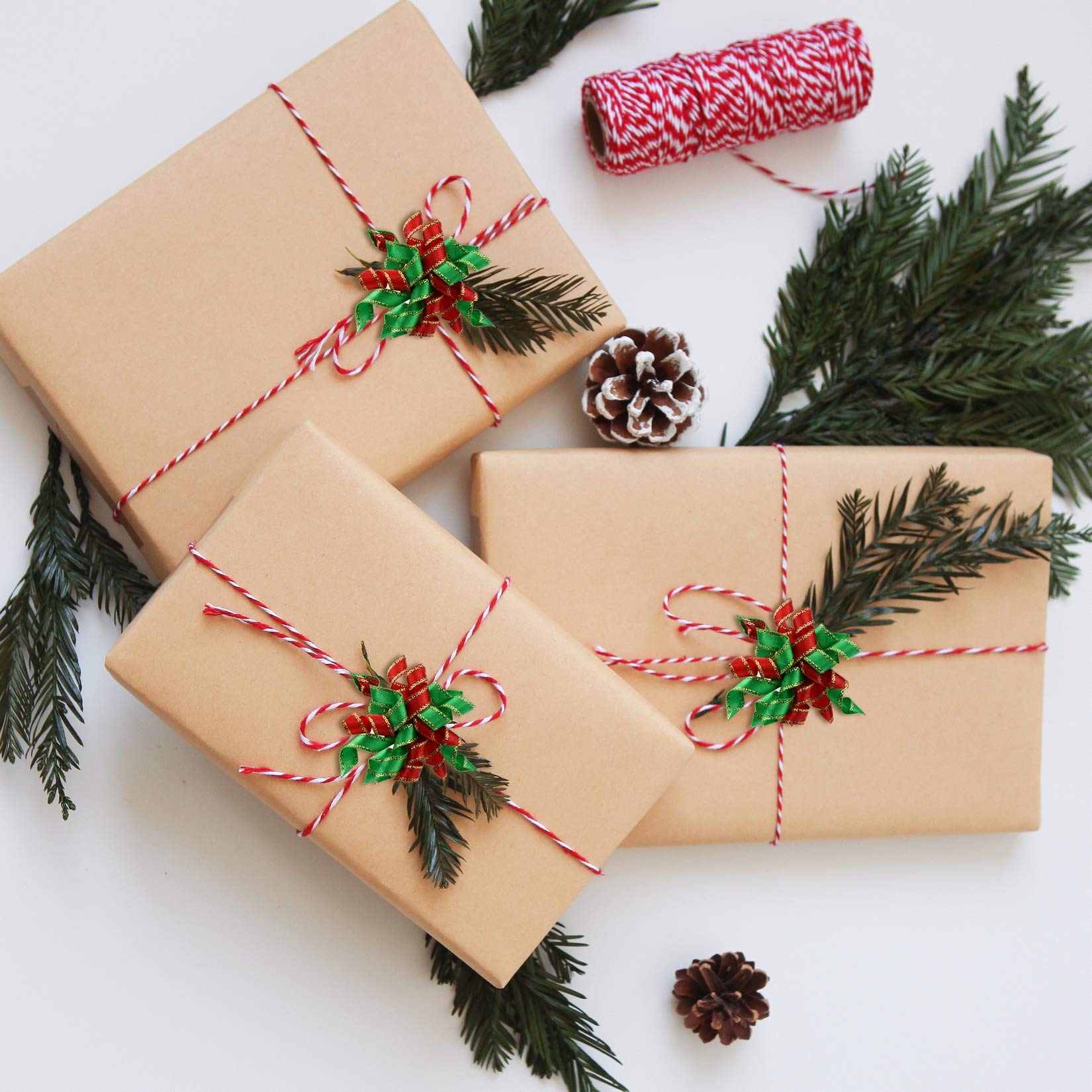 Tongcloud Christmas tree decor bows to embellish home setup