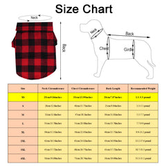 Tongcloud plaid puppy shirt blue-black plaid breathable comfort for pets.