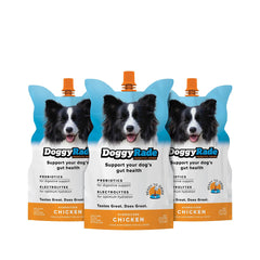 Tonisity DoggyRade packaging bottle ready for quick canine hydration.