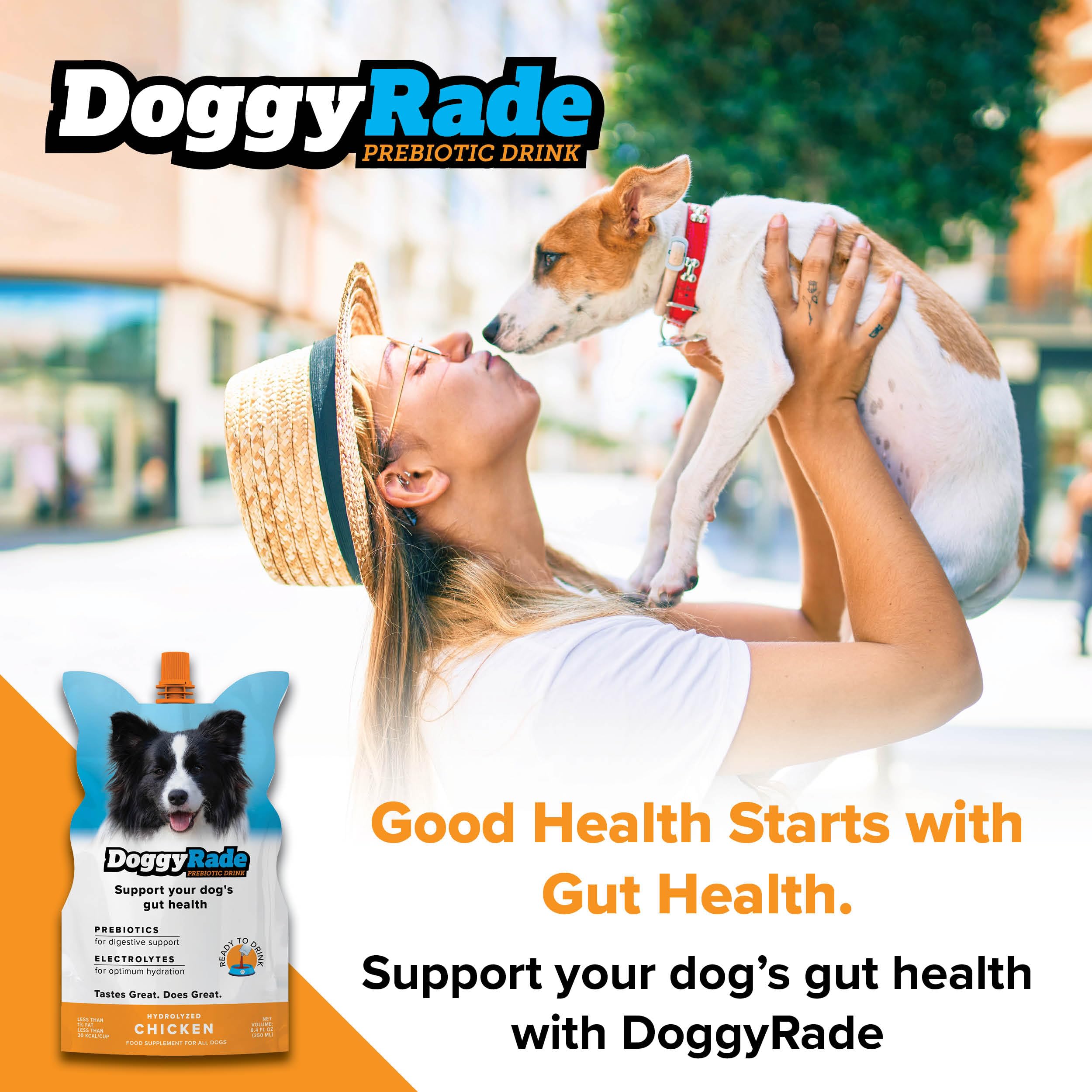 Tonisity DoggyRade refrigeration after opening preserves freshness and taste.