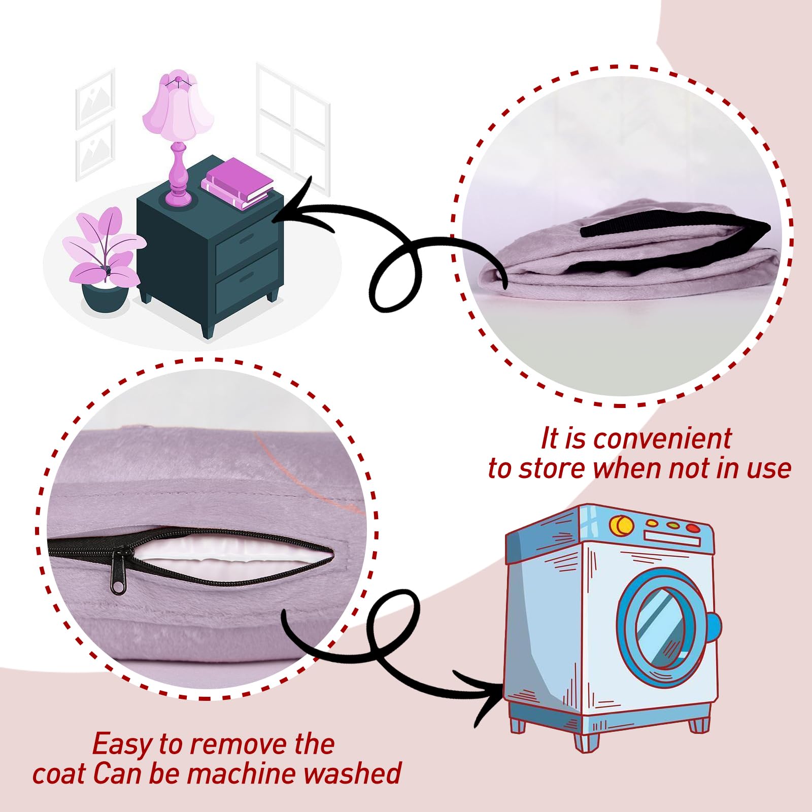 Tonqixope packaged inflatable dog cone collar small ready to ship