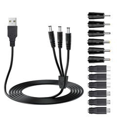 Tonton universal dog shock collar charger cable close-up ready for multi-brand collars.