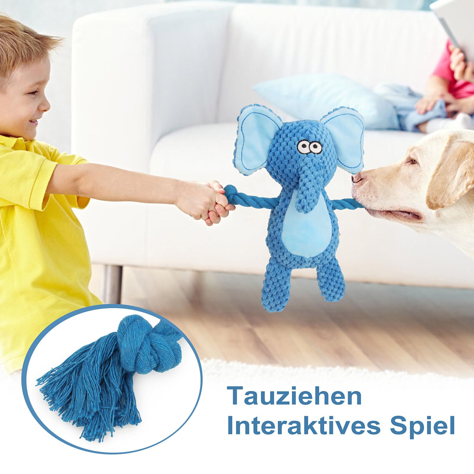 TONYFY pineapple fleece plush offers durable chewing and teeth-safe play.