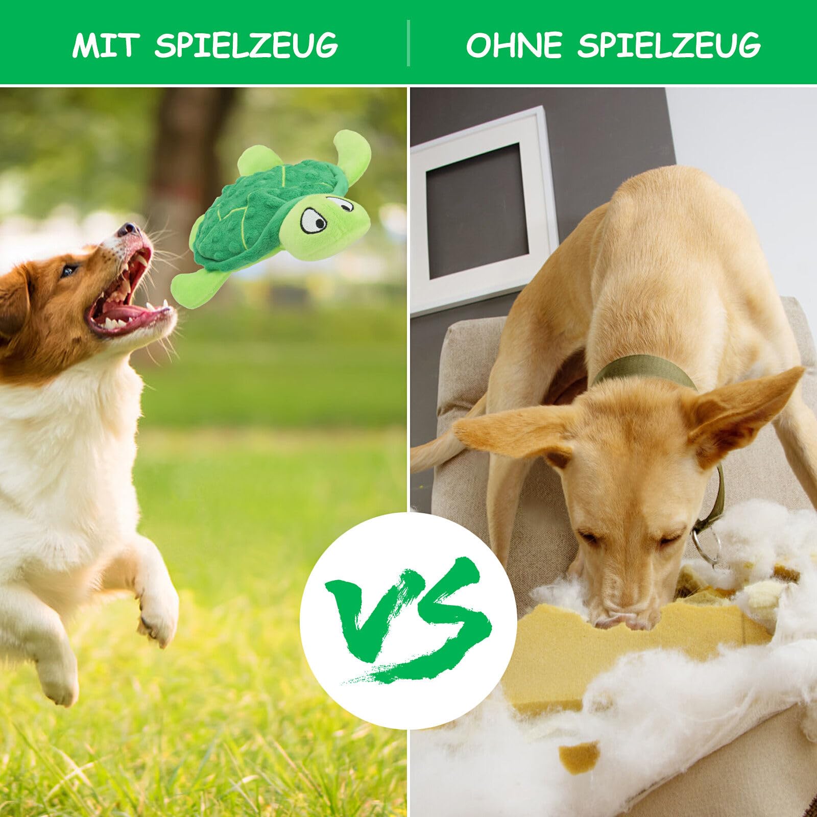 TONYFY sea turtle toy makes a cute gift idea for puppies.