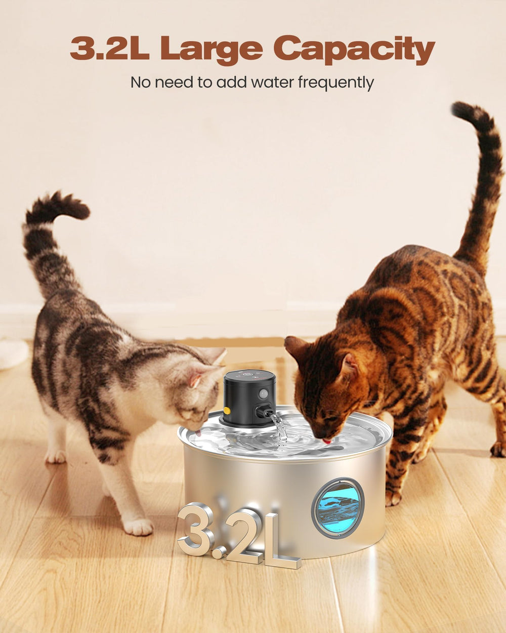TOONIOOS multi-layer filtration provides cleaner, oxygen-rich water for better-tasting hydration