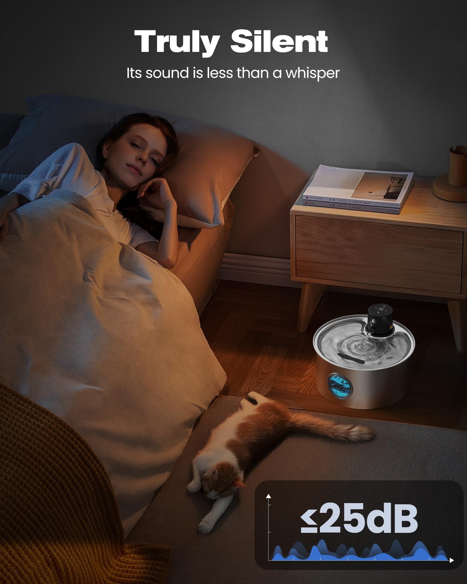 TOONIOOS no cords design reduces chew hazards and clutter.