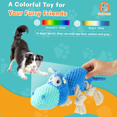 TOOPTATE PP-cotton filled plush toy promotes safe chewing and dental wellness.