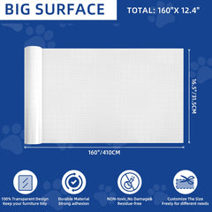 TOOSOFt clear vinyl protector with adhesive back enables quick, residue-free installation.