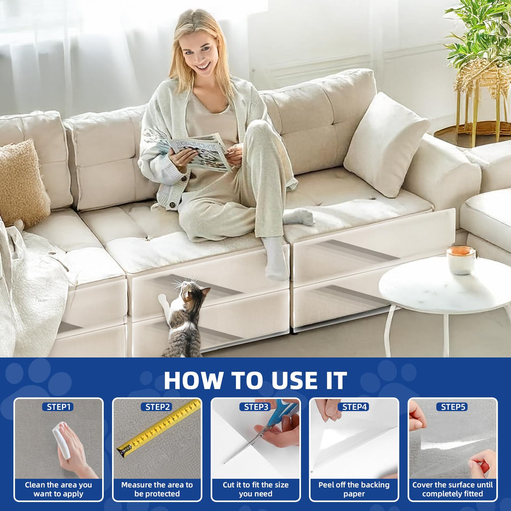 TOOSOFt heavy-duty vinyl protector offers flexible protection for beds and cabinets