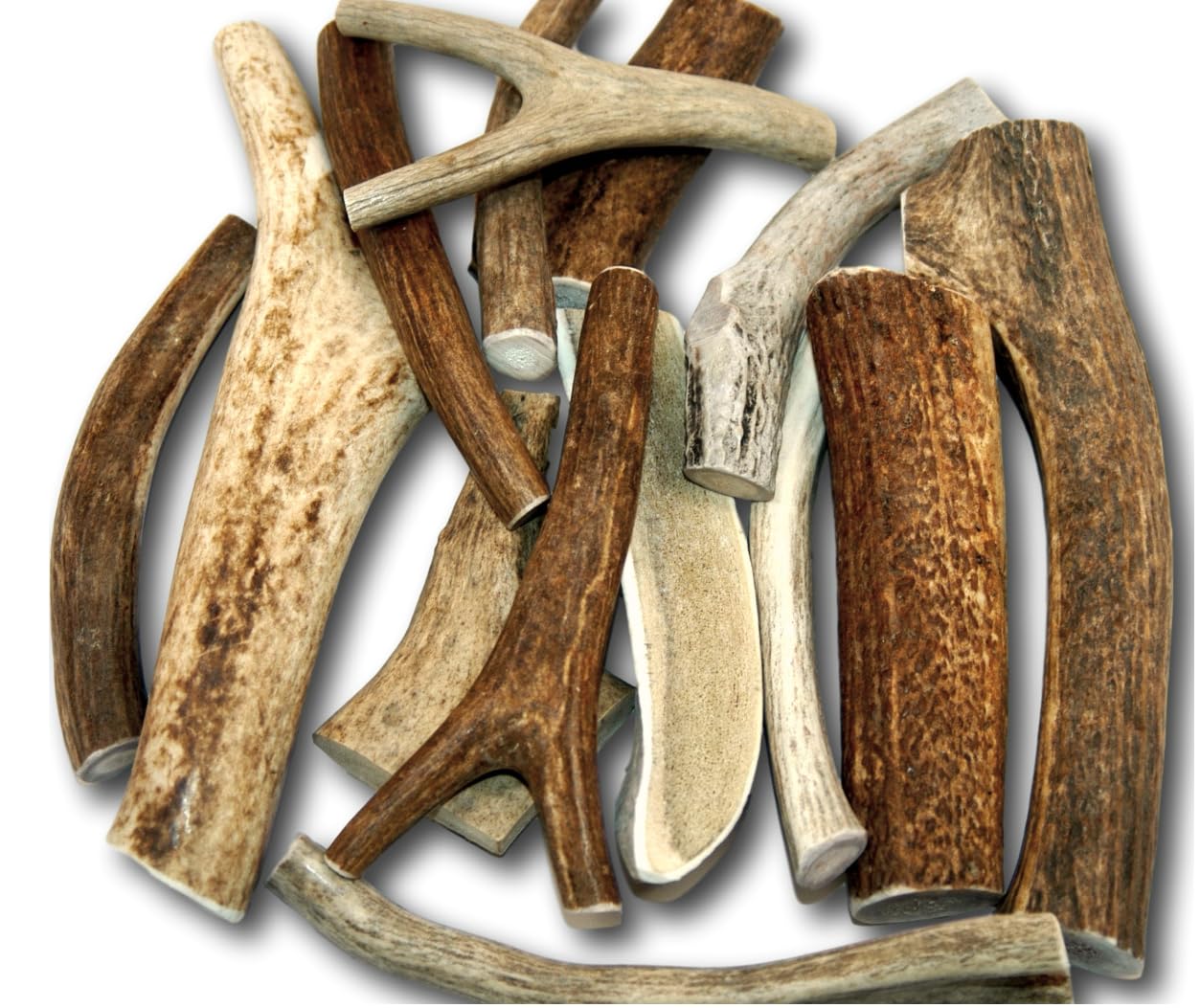 Top Dog Chews 1lb deer antlers premium-grade long-lasting chew for dogs