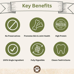 Top Dog Chews free-range sourcing emphasizes natural ingredients for wholesome chewing sessions.