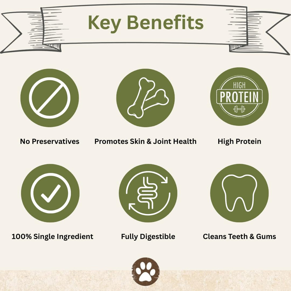 Top Dog Chews nails-removed detail shows safe, nail-free chewing for dogs