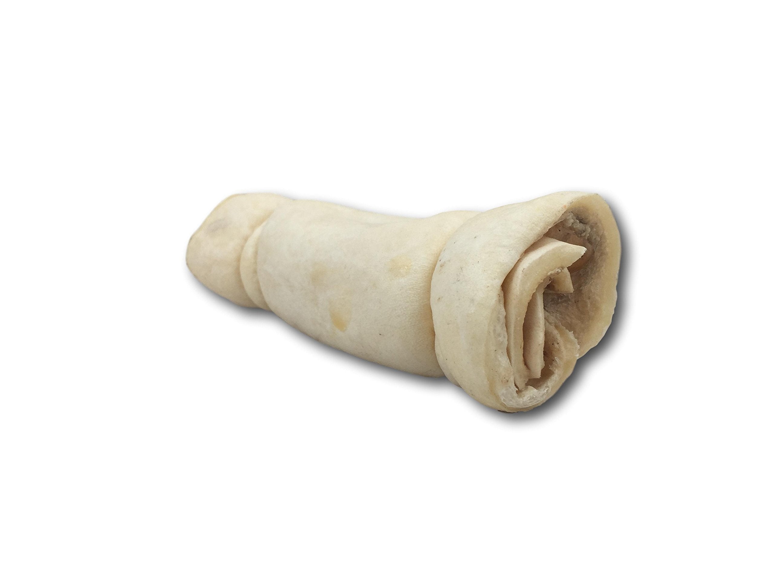Top Dog Chews suitable-for-large-medium-small-dogs shown with happy pup