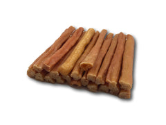 Top Dog Chews Turkey Tendon Round Soft close-up highlights texture for dental-friendly chewing.