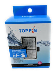 Top Fin EF-S element filter cartridges in packaging designed for easy replacement and reliable filtration.