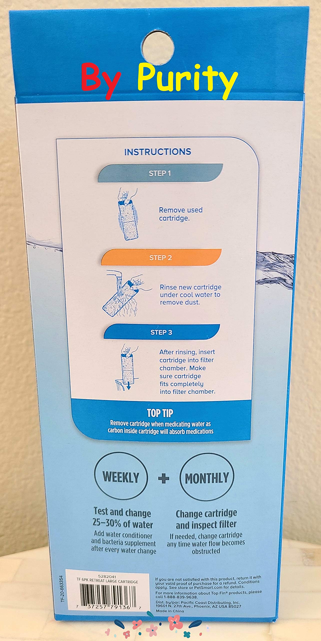 Top Fin Retreat Filter Large RF-L tank-setup scene highlighting home aquarium maintenance