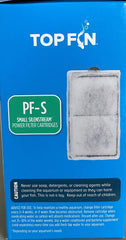 Top Fin Silenstream cartridge activated carbon close-up for pigment removal.