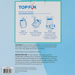 Top Fin Silenstream PF-L closeup carbon media for cleaner water