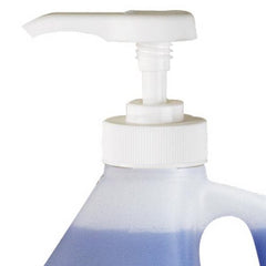Top Performance plastic gallon pump in white for easy-clean grooming workflows.