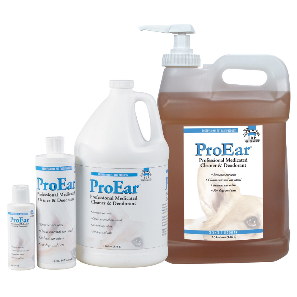 Top Performance ProEar ear cleaning with dogs and cats supports healthy-looking ears