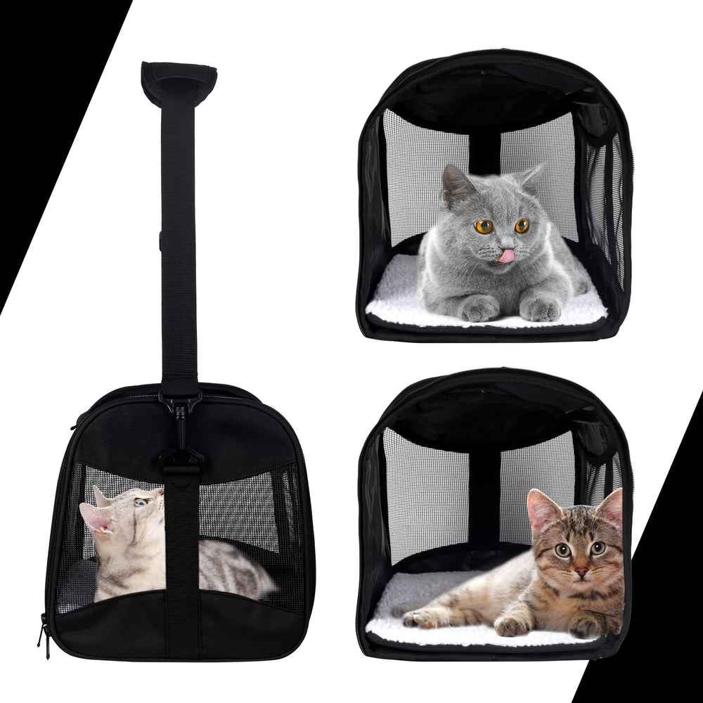 Top tasta collapsible carrier material showing durable fabric and frame.