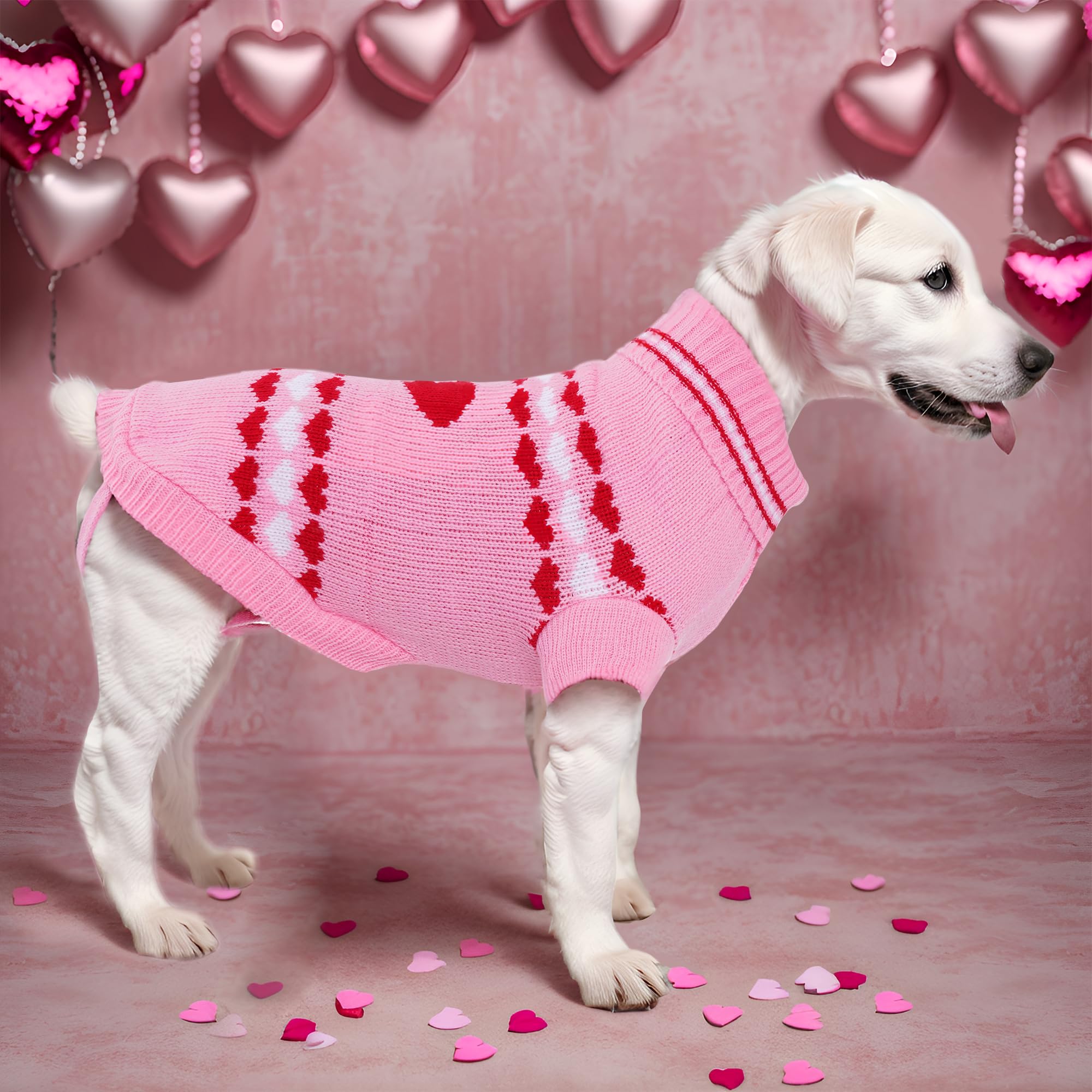 Topbuti dog sweater size M back length 40 cm for medium small breeds