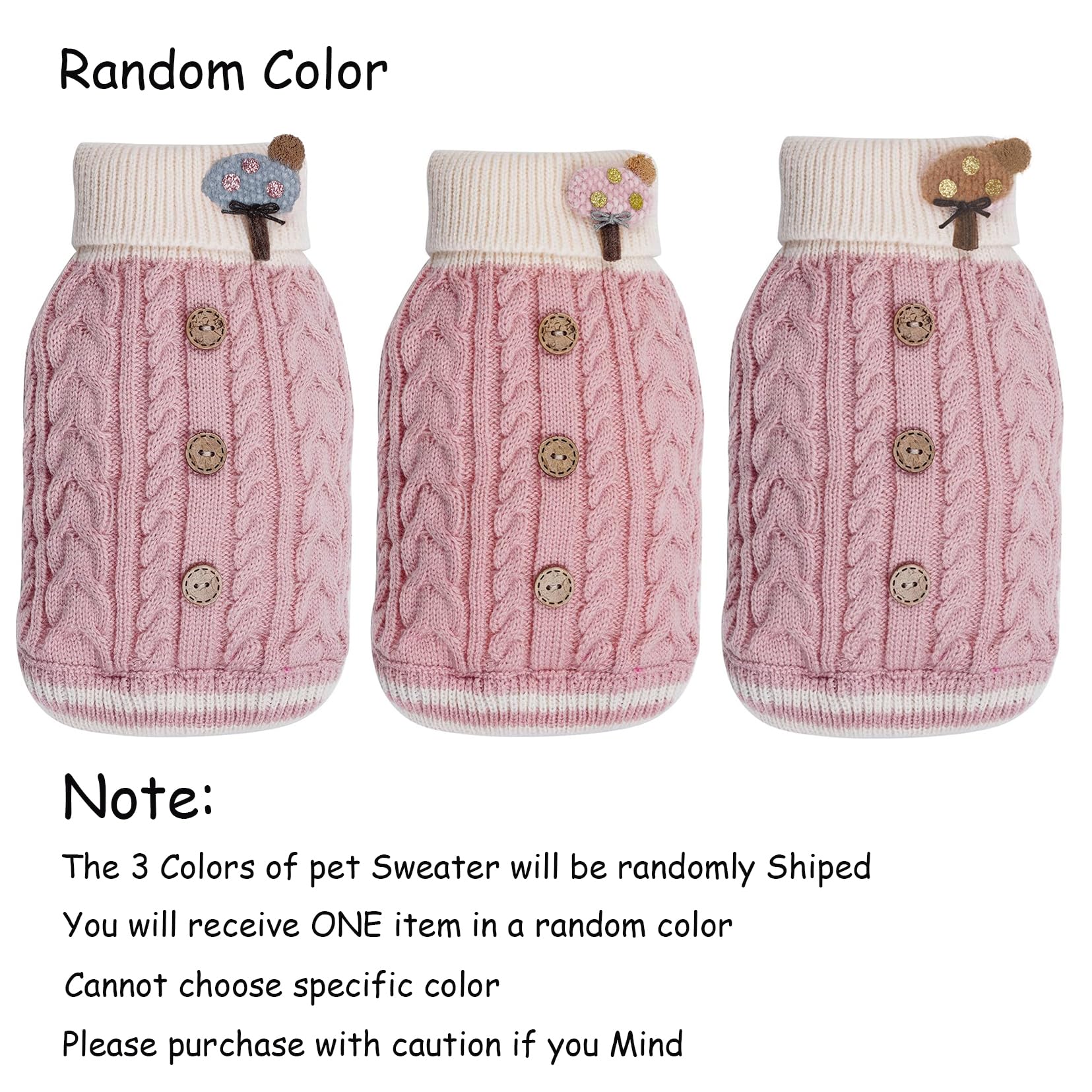 Topbuti dog sweater turtleneck side view offers snug fit for daily outings.