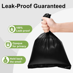 Toplive leak-proof bags contain odors during outdoor dog cleanup