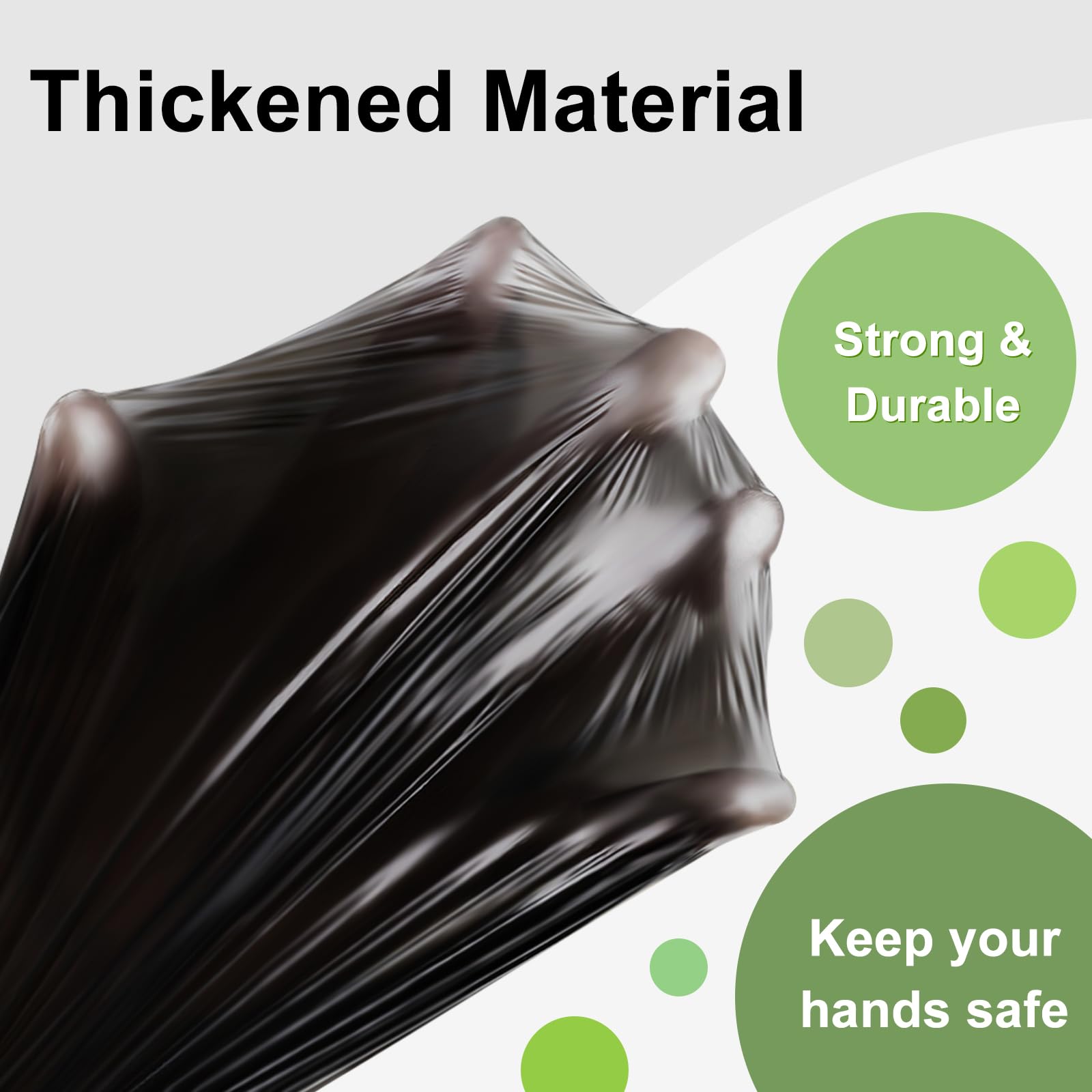 Toplive extra thick poop bags resist tears for reliable pickup