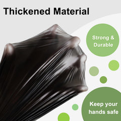 Toplive extra thick poop bags resist tears for reliable pickup