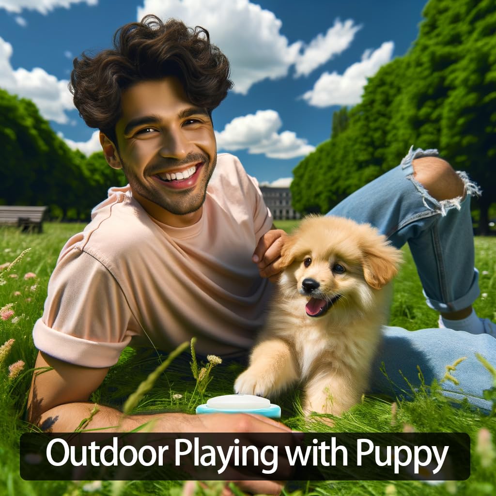 Topodome talking buttons 24-second recording delivers clear messages across rooms.