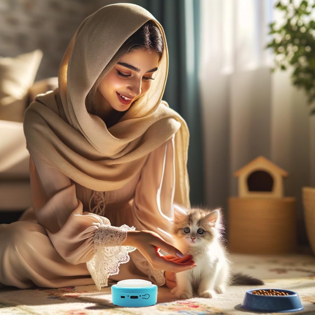 Topodome talking buttons packaging includes warranty and accessories for reliability.