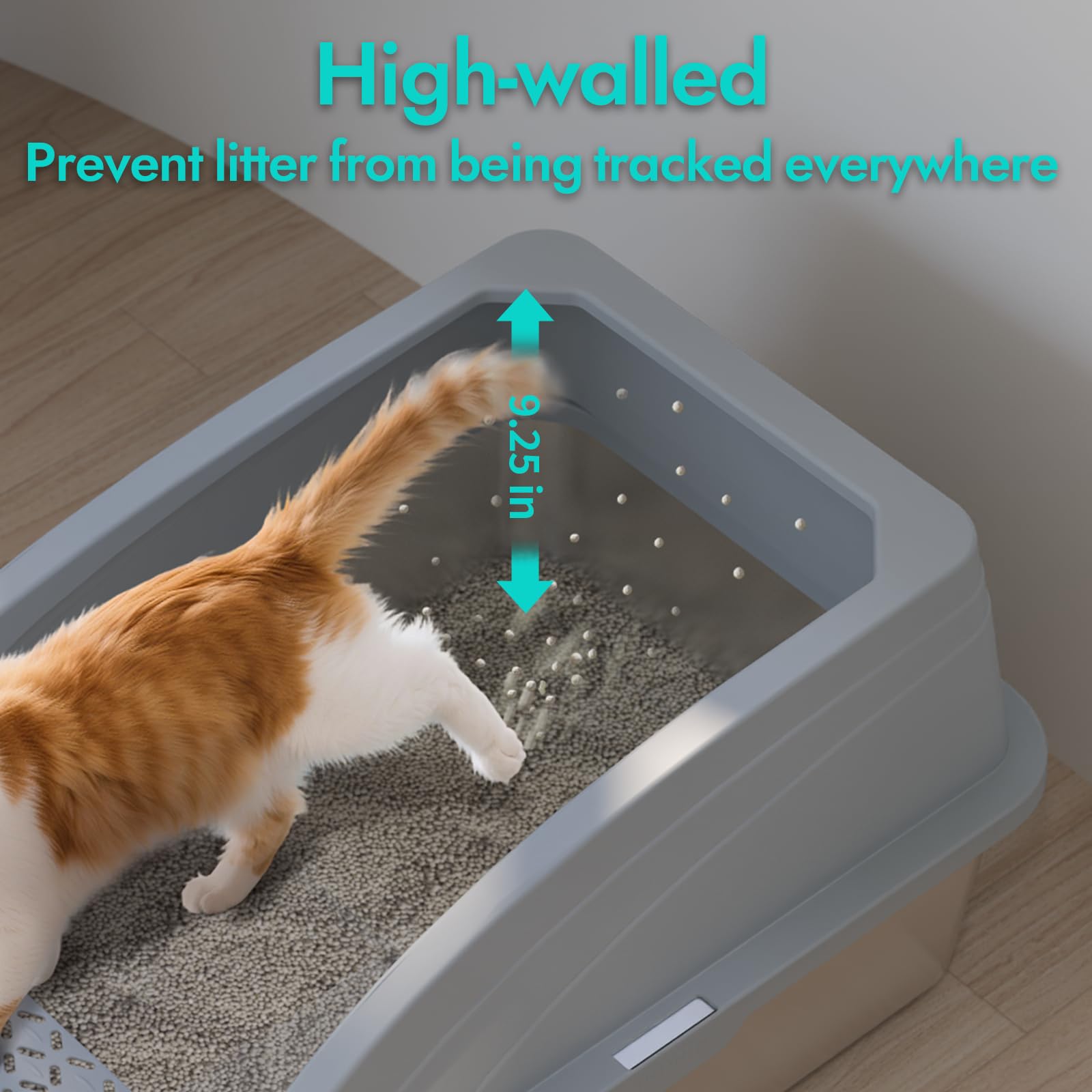 TopOpen litter box scoop aids quick waste removal for tidy daily routines.