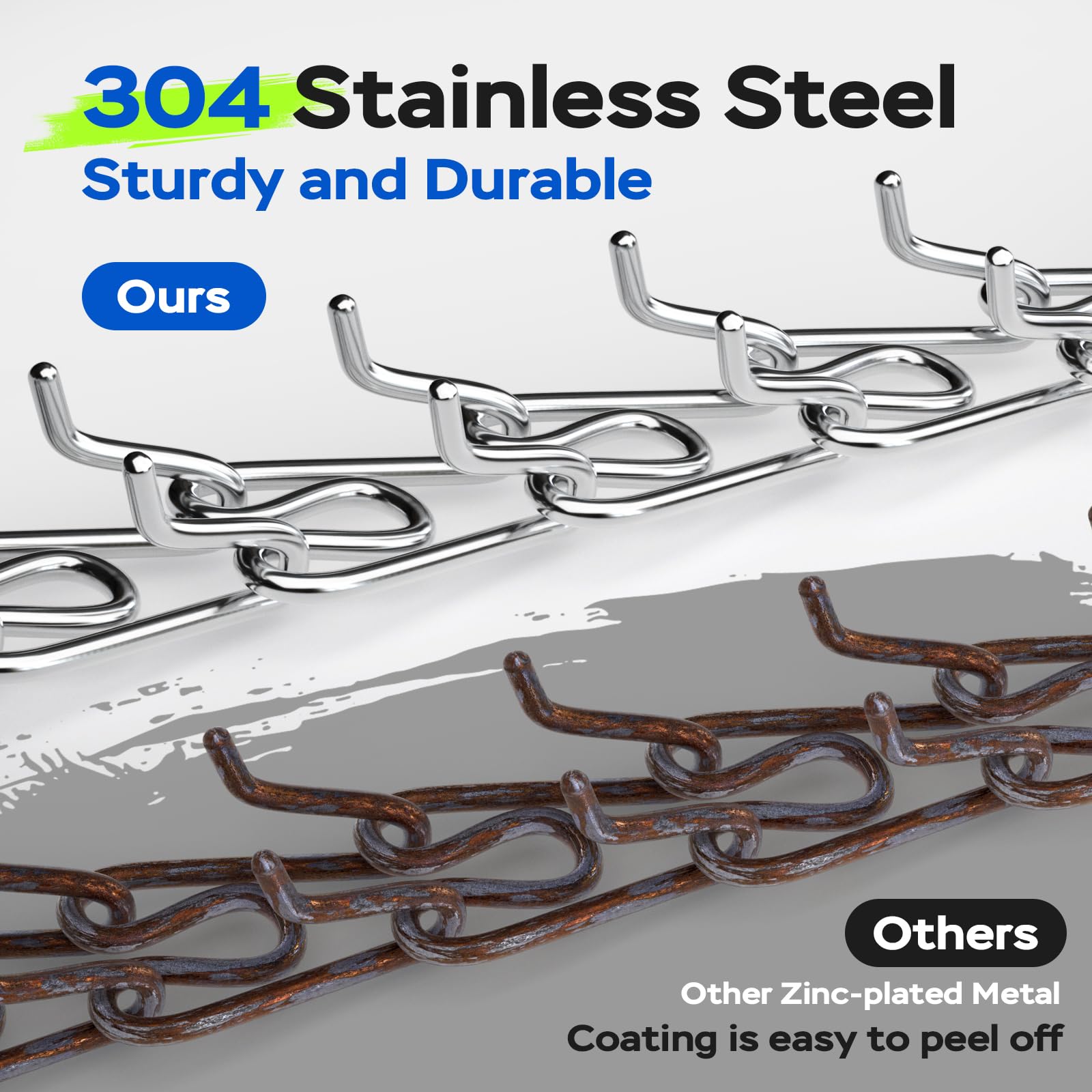 Toptakeit pinch prong collar for medium dog with quick-release buckle.