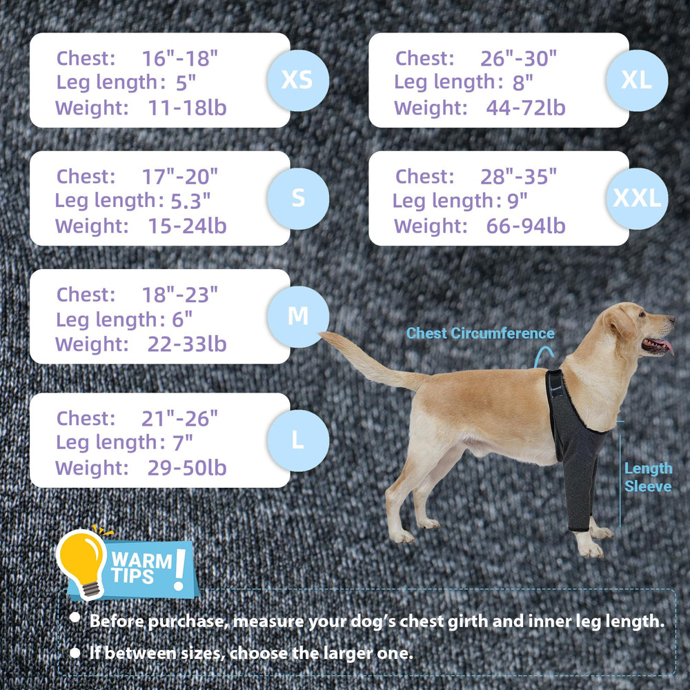 TORJOY dog recovery sleeve waterproof fabric protects wounds during outdoor activity and healing.