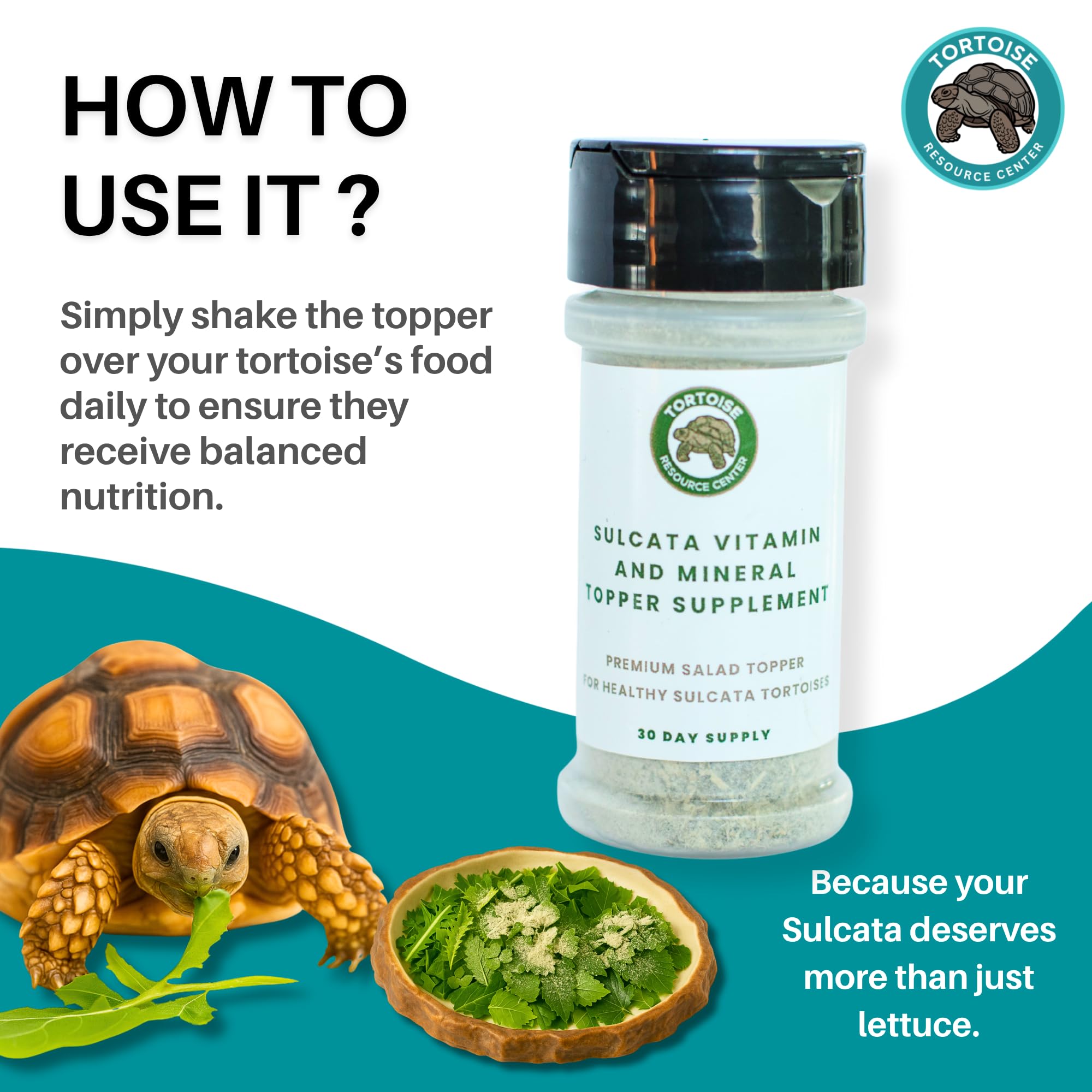 Tortoise Resource Center sulcata shell growth bottle supports mineral balance.