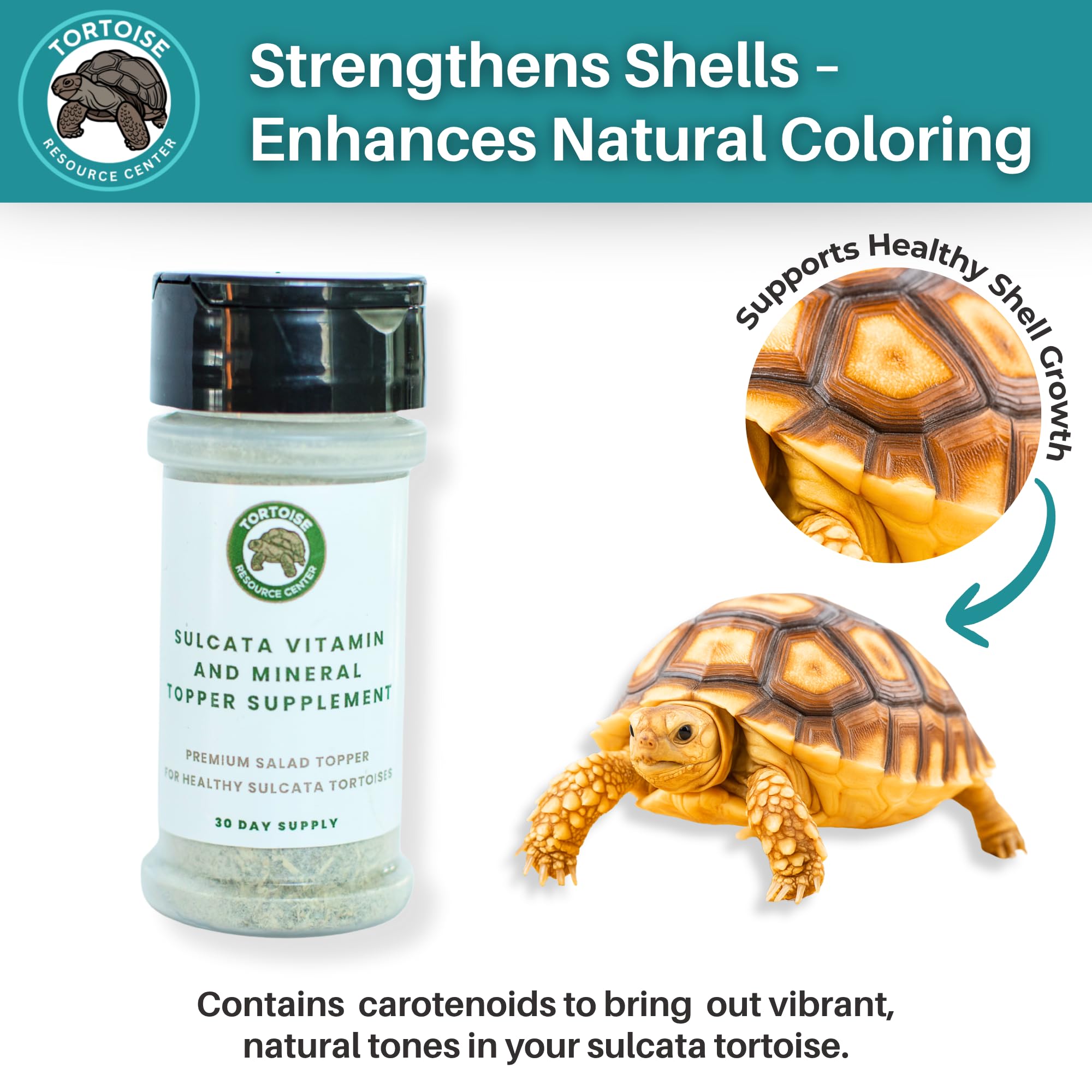 Tortoise Resource Center USA-made ingredients ensure quality.