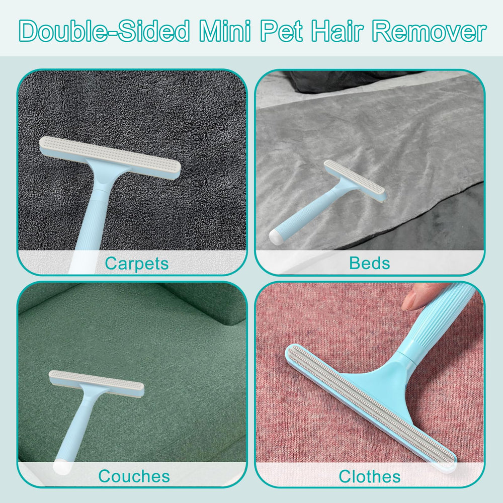 TOSMAL Carpet Rake ergonomic grip for comfortable cleaning