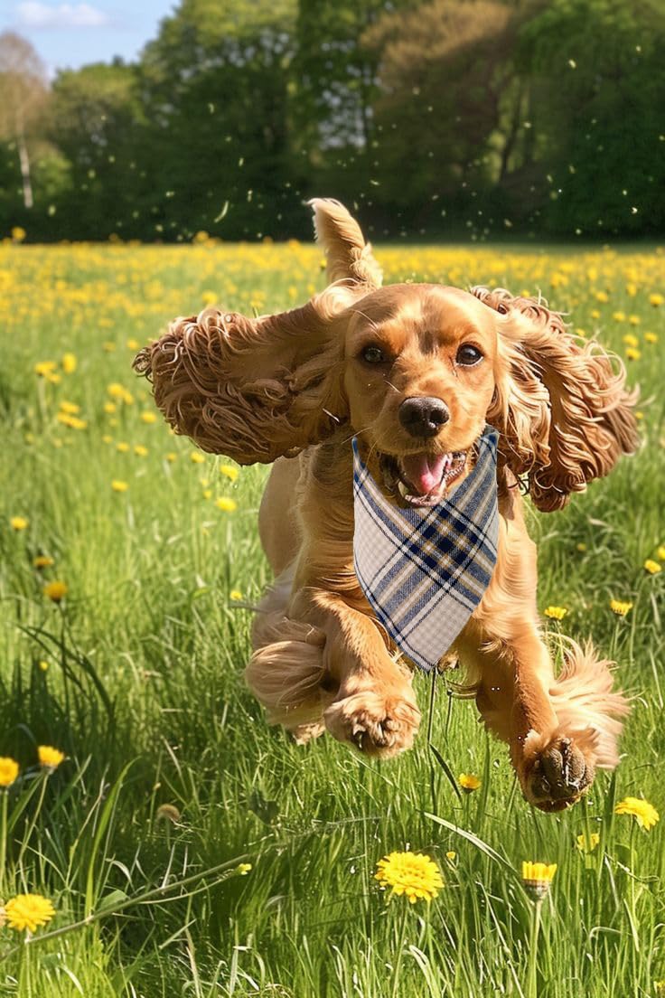 Tosygnb plaid dog bandana is machine washable and easy-care.