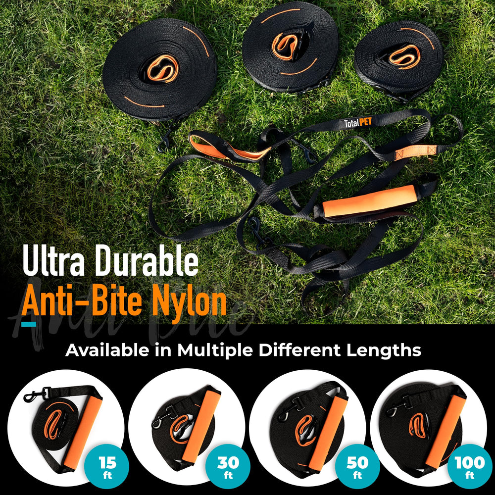 Total Pet control handle detail highlights gradual slowing to prevent hand burns during stops.