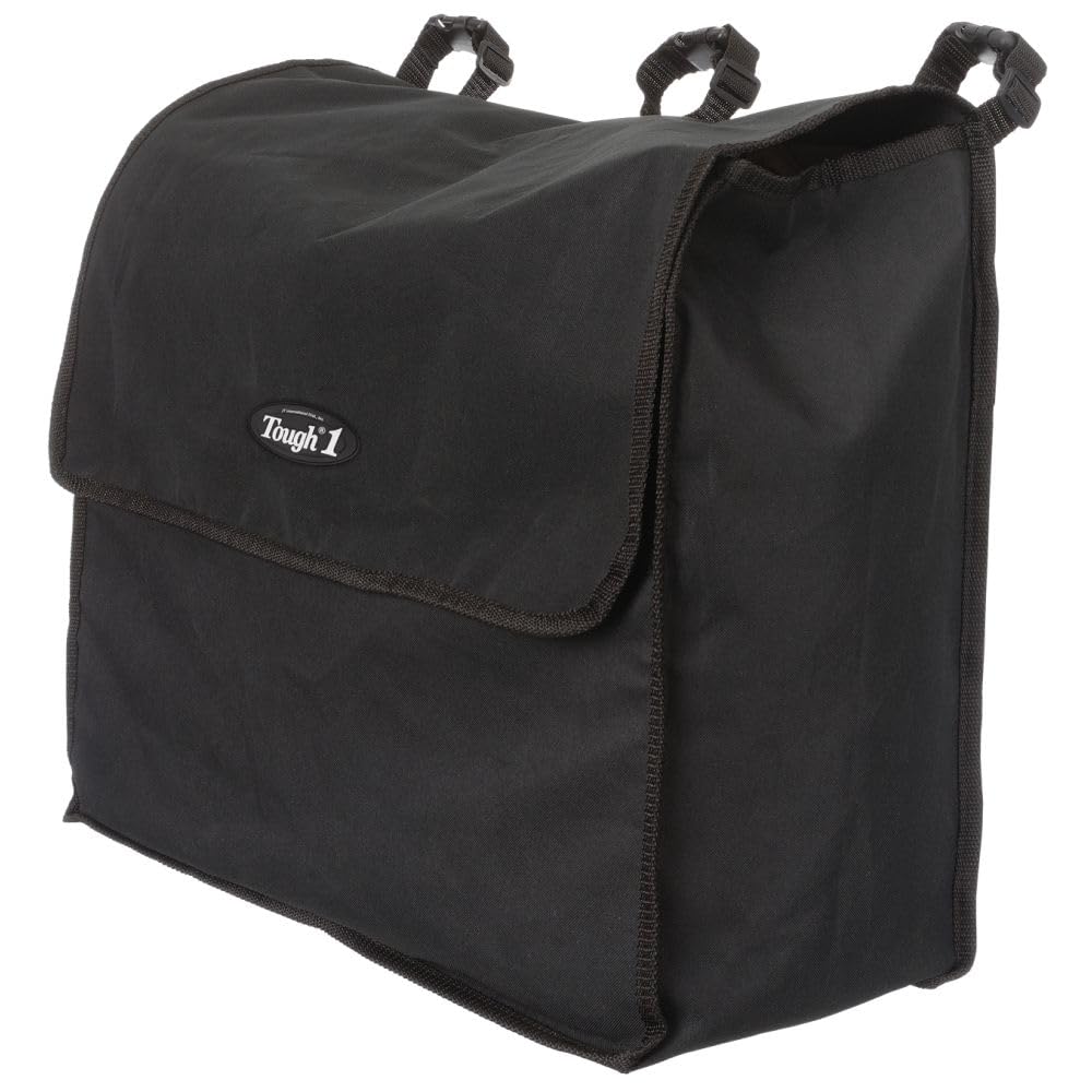 Tough 1 Blanket Storage Bag front view showing durable Cordura and easy-access organization for horse gear.